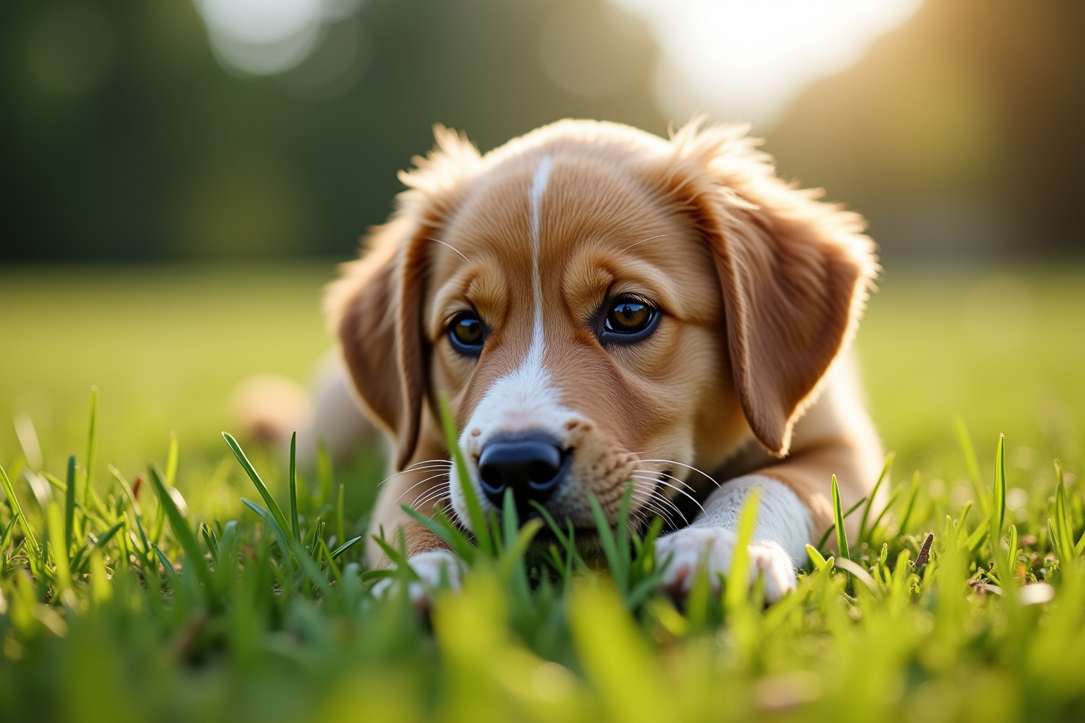 warum frisst mein hund gras-Titel