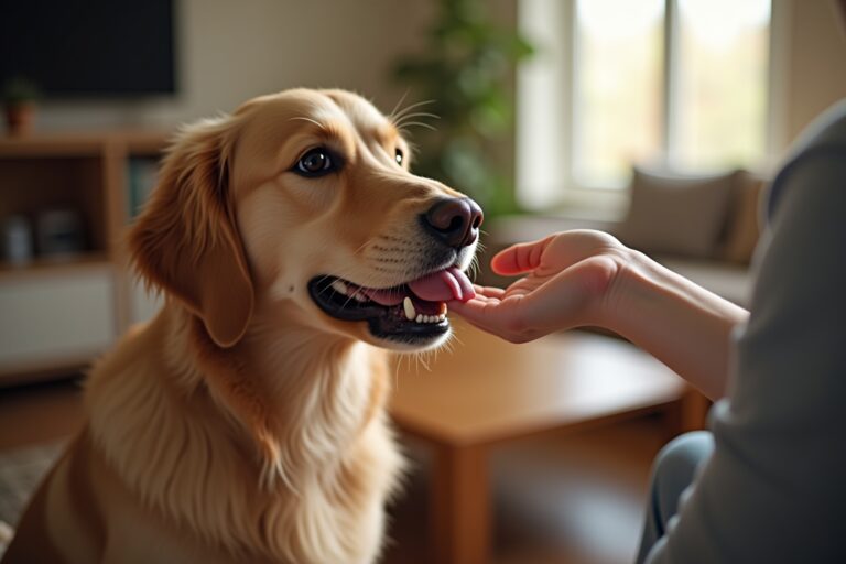 warum leckt mein hund mich ab-Titel