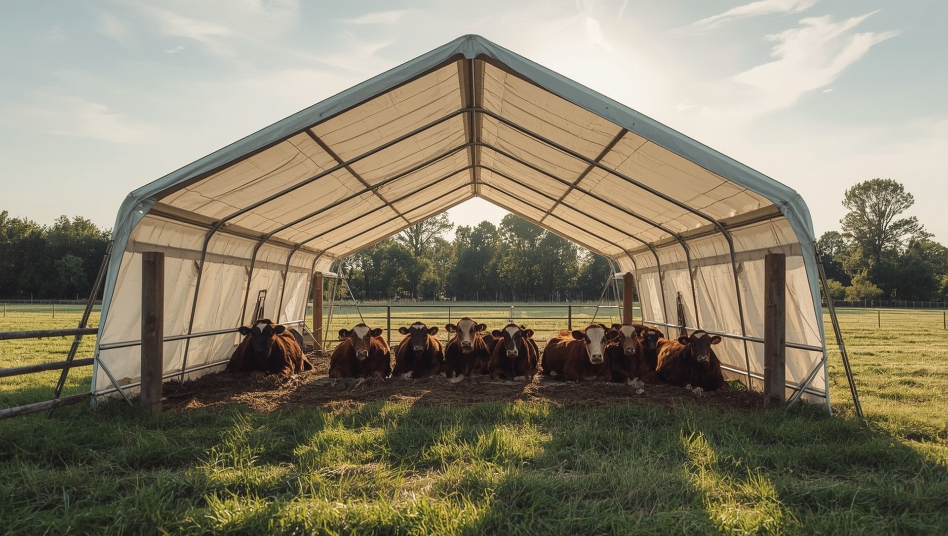 Weidezelt oder Stallgebäude? Unterschiede, Tierwohl-Aspekte und Wirtschaftlichkeit im Vergleich